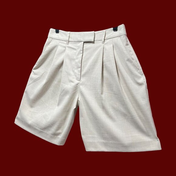 Worthington - Women's Mid-Rise 8.5" Inseam City Short - Beige - 8 - Picture 14 of 14
